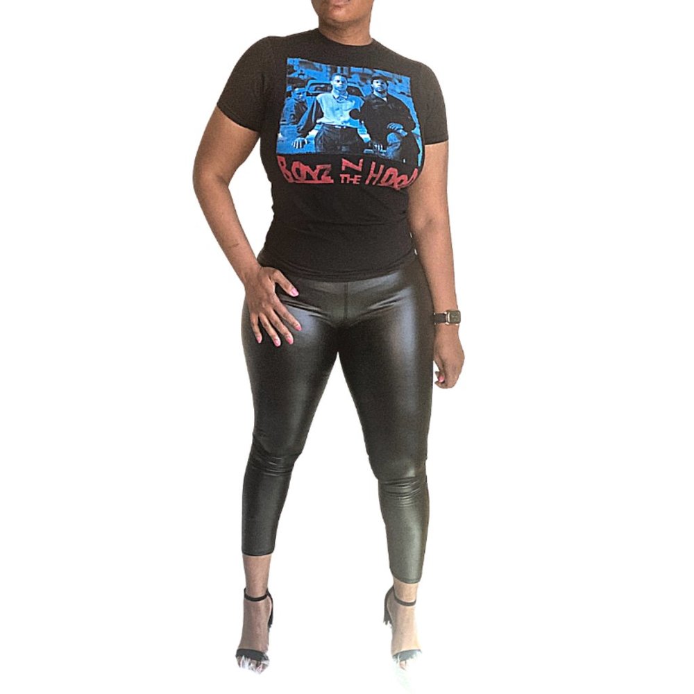 Late Nights- Faux Leather Leggings